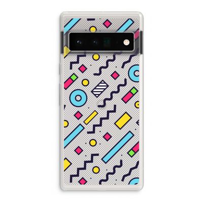 8-bit N°8: Google Pixel 6 Pro Transparant Hoesje