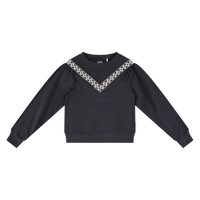 Vinrose Meisjes sweater - Zwart