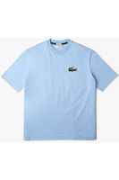 Lacoste Classic Fit T-Shirt ronde hals lichtblauw, Effen - thumbnail