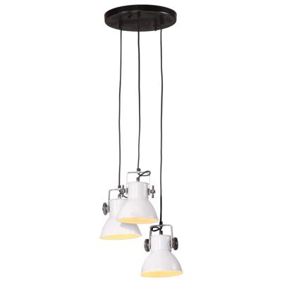 VidaXL Hanglamp 25 w e27 30x30x100 wit VidaXL Hanglamp 25 w e27 30x30x100 wit