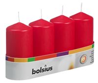 Bolsius Stompkaars 100/48 rood (4 st)