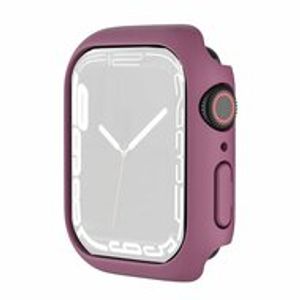 Apple Watch 45mm Hard case (open front) - Wijnrood - Geschikt voor Apple Watch 45mm