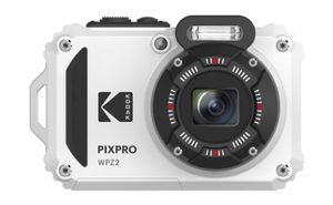 Kodak Pixpro WPZ2WH Digitale camera 15 Mpix Zoom optisch: 4 x Wit Incl. accu, Incl. flitser Beeldstabilisatie, WiFi, Waterdicht, Onderwatercamera,