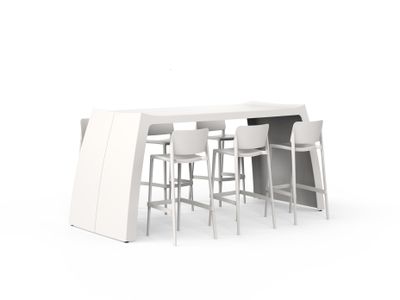 ADEZZ O2S Tafel high 210x90x109cm. op=op