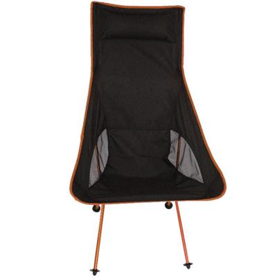 Buiten Portable Folding Camping stoel licht vissen strand stoel luchtvaart aluminiumlegering rugleuning Recliner