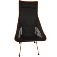 Buiten Portable Folding Camping stoel licht vissen strand stoel luchtvaart aluminiumlegering rugleuning Recliner
