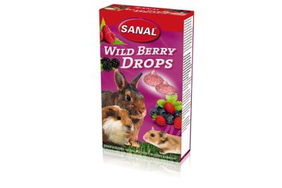 wild berry drops knaagdier 45gr - Sanal