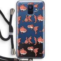 Blub: Samsung Galaxy A6 (2018) Transparant Hoesje met koord