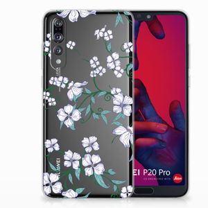 Huawei P20 Pro Uniek TPU Case Blossom White