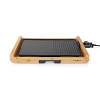 Nedis Teppanyaki Tafelgrill | 43 x 23 cm | 1 stuks - FCBG100FBK43 FCBG100FBK43 - thumbnail