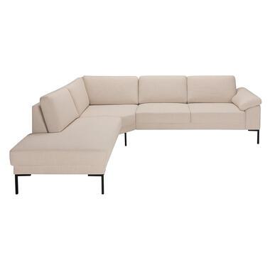 Hoekbank Tom links - Basel - beige - Leen Bakker