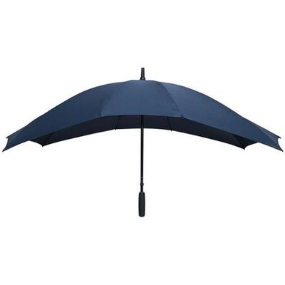 , Duoparaplu Glasfiber (Marineblauw)