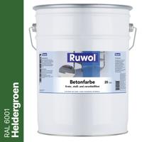 Ruwol Betonverf Heldergroen (RAL 6001) 20 liter