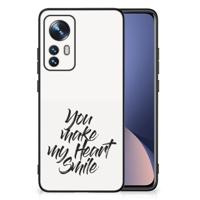 Xiaomi 12 | 12X | Telefoon Hoesje | met tekst Heart Smile