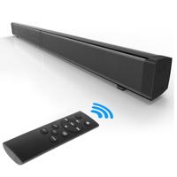 Soundbar LP-09 (CE0148) Home Theater Bluetooth Wireless Sound Bar Speaker with Remote Control(Black)