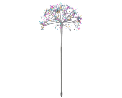 Micro LED starbrst d35h75c wit/s.mlt - Lumineo