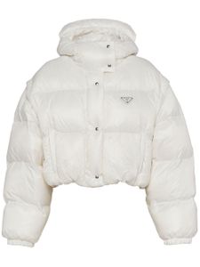 Prada doudoune Re-Nylon - Blanc