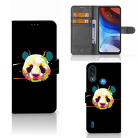 Motorola Moto E7i Power | E7 Power Leuk Hoesje Panda Color