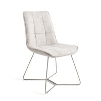 Jesper Home Eetkamerstoel 'Ota' Beehive Steel, kleur Pigeon