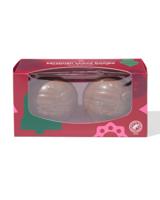 HEMA Melkchocolade choco bombs Kerstman met marshmallows - 2 stuks