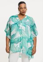 Yoek Kaftan SEASTAR | Turquoise | Maat 38/40