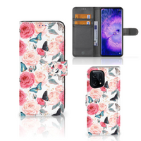 OPPO Find X5 Hoesje Butterfly Roses