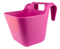 Voerbak met ophangbeugel roze 13,5 l KS