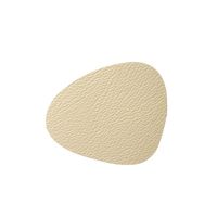 LIND DNA - Glass Mat Curve - Onderzetter 11x13cm Hippo Gold