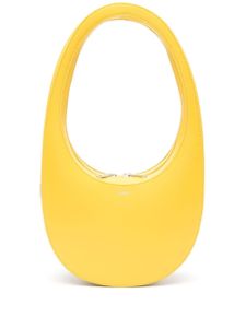 Coperni Swipe leather shoulder bag - Jaune