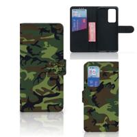 Huawei P40 Pro | Telefoon Hoesje | Army Dark