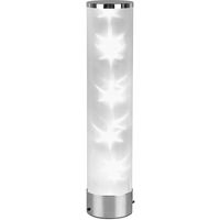 LED Tafellamp - Trion Ricardo - 1.5W - Warm Wit 3000K - RGBW - Dimbaar - Afstandsbediening - Rond - Mat Chroom - Aluminium LED Tafellamp - Trion Ricardo - 1.5W - Warm Wit 3000K - RGBW - Dimbaar - Afstandsbediening - Rond - Mat Chroom - Aluminium
