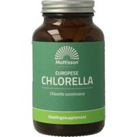 Mattisson Europese chlorella capsules 775mg bio