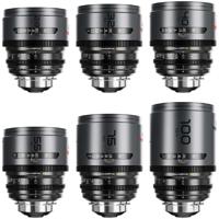 DZOFilm Pavo 2x anamorphic 6-lens set 28/32/40/55/75/100mm T2.1 - Neutral Coating - PL&EF mount (meter)