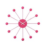 Karlsson Wandklok Funky Spider - Roze