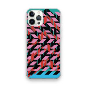 Skew Blush 2: iPhone 12 Pro Max Transparant Hoesje