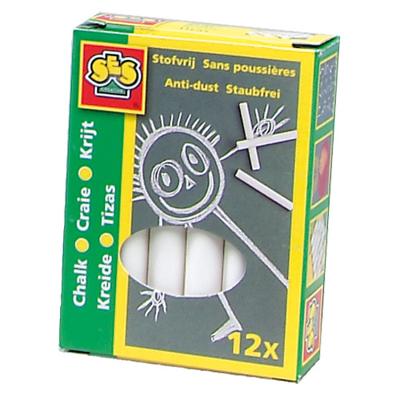 SES krijtjes wit 12 stuks
