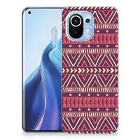 Xiaomi Mi 11 TPU bumper Aztec Paars - thumbnail