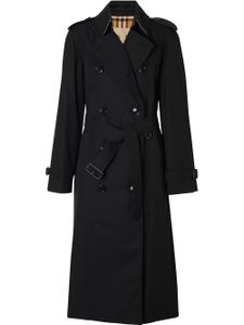 Burberry trench Waterloo Heritage à boutonnière croisée - Noir