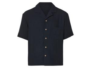 esmara Men Heren overhemd (Marineblauw, XL)