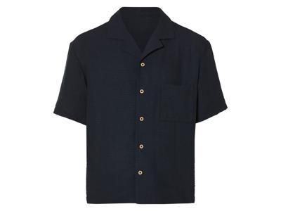 esmara Men Heren overhemd (Marineblauw, XL (43/44))