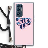 Superlady: Oppo Find X3 Neo Transparant Hoesje met koord