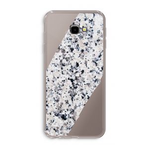 Gespikkelde marmer: Samsung Galaxy J4 Plus Transparant Hoesje