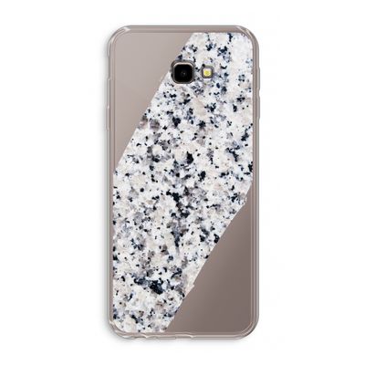 Gespikkelde marmer: Samsung Galaxy J4 Plus Transparant Hoesje