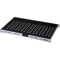 Digitus DN-19 TRAY-2-1000SW 19 inch Apparaatbodem voor patchkast 1 HE Uittrekbaar Geschikt voor kastdiepte: 1000 mm Zwart