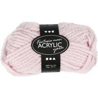 Creativ Company Fantasia acrylgaren, l: 35 m, maxi, lichtrood, 50 gr/ 1 bol