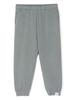 Calvin Klein Kids pantalon en coton à patch logo - Gris