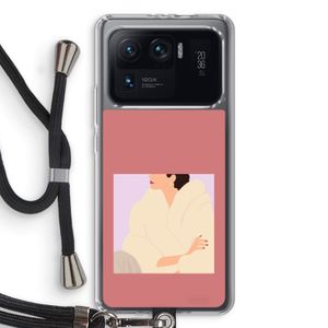 Cosy: Xiaomi Mi 11 Ultra Transparant Hoesje met koord