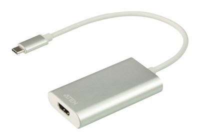 ATEN USB 3.0 Kabel 1x USB 3.1 Gen1 - 1x HDMI Type A Female Zilver/Wit
