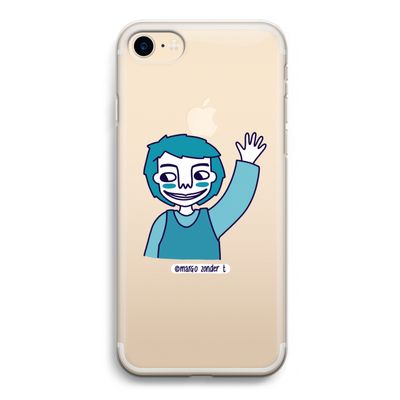 Zwaai: iPhone 7 Transparant Hoesje