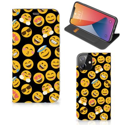 iPhone 12 | iPhone 12 Pro | Hoesje met Magneet | Emoji